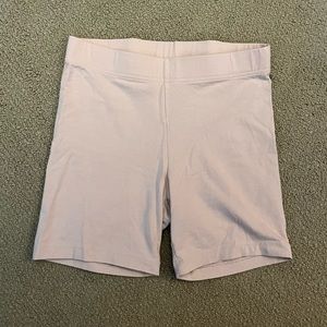Nude Biker Shorts Size M